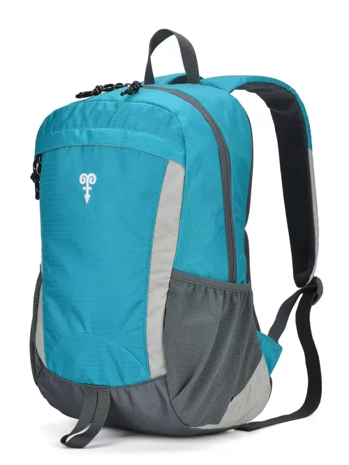 Men Color Block Waterproof Casual Daypack