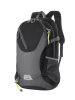 Men Patch Detail Zip Front Travel Backpack