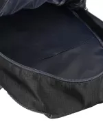 Men Patch Detail Zip Front Travel Backpack