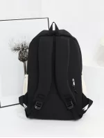 Stylish Men Letter Graphic Casual Daypack