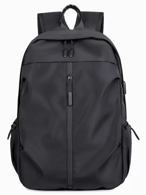 Men Charging Port Design Casual Daypack