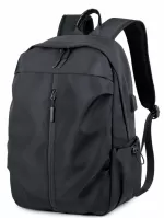 Men Charging Port Design Casual Daypack