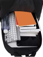 Men Zip Front Travel Backpack