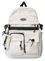 Men Letter Patch Decor Casual Daypack With Coin Purse