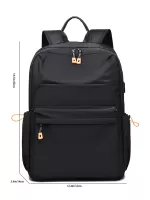 Men USB Charging Port Design Casual Daypack