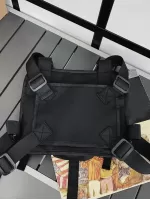 Functional Men Chest Hip Hop Bag Streetwear Adjustable Package Shoulder Bag
