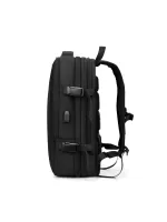 Men Release Buckle Decor Travel Backpack