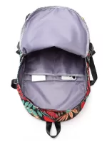 Men Leaf Graphic Functional Backpack