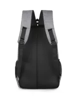 Durable Men Letter Graphic Travel Backpack