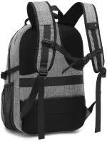 Letter Graphic Laptop Backpack Medium For Business