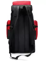 Colorblock Travel Backpack Waterproof Oxford For Hiking