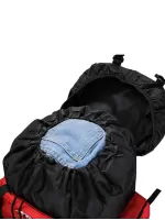 Colorblock Travel Backpack Waterproof Oxford For Hiking