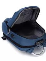 Letter Graphic Laptop Backpack Multi-Function
