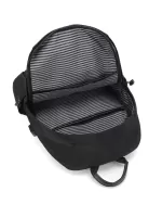Minimalist Laptop Backpack Drawstring Design Medium Black