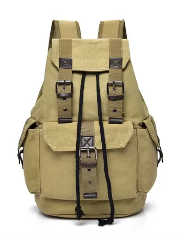 Canvas Men Backpacks Large Schoolbag Travel Male Casual Bag