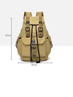 Canvas Men Backpacks Large Schoolbag Travel Male Casual Bag